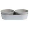 SKU: 11015 - MELAMINE SNACK SET SUMMER – BONE, 3 PCS.