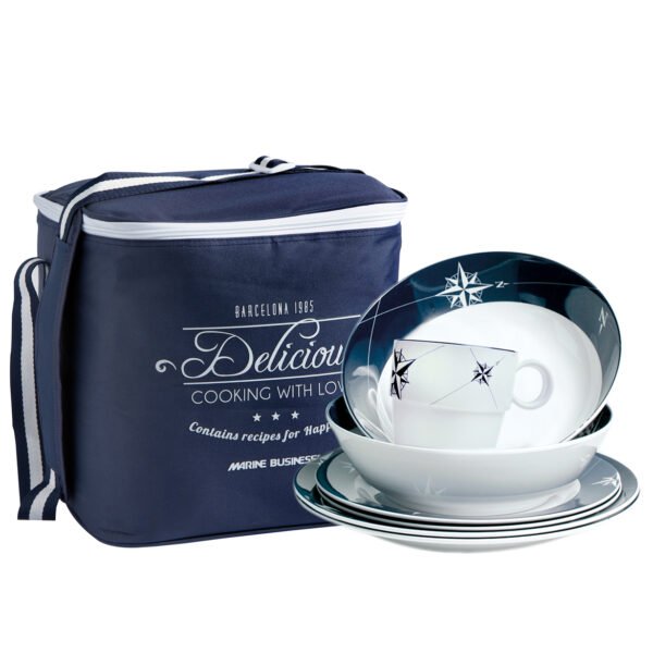 SKU: 15147 - MELAMINE TABLEWARE PACK NORTHWIND, 4 PEOPLE – 16 PC