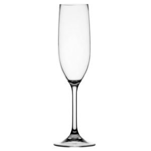 SKU: 28105 - NON SLIP CHAMPAGNE FLUTE PARTY – CLEAR – TRITAN, 6 PC