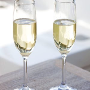 SKU: 28105 - NON SLIP CHAMPAGNE FLUTE PARTY – CLEAR – TRITAN, 6 PC