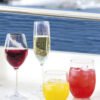 SKU: 28105 - NON SLIP CHAMPAGNE FLUTE PARTY – CLEAR – TRITAN, 6 PC
