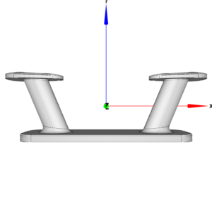 Mushroom-shape bollar