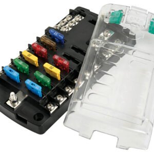Polycarbonate fuse holder box