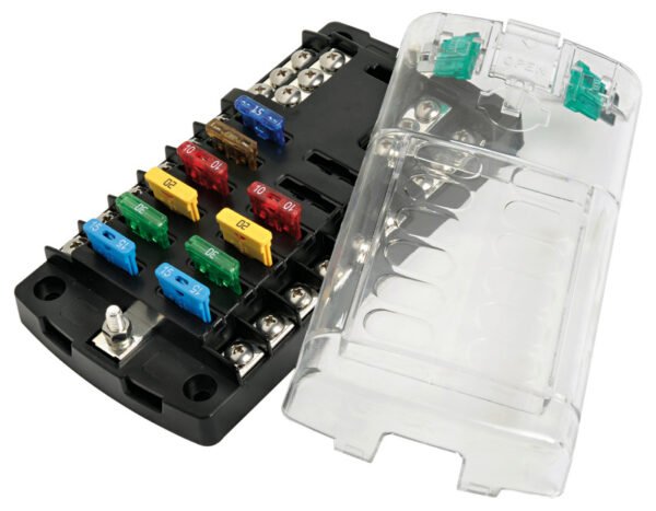 EN_14.183.12-b NEW10 Polycarbonate fuse holder box