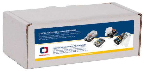 EN_14.183.12_pack Polycarbonate fuse holder box