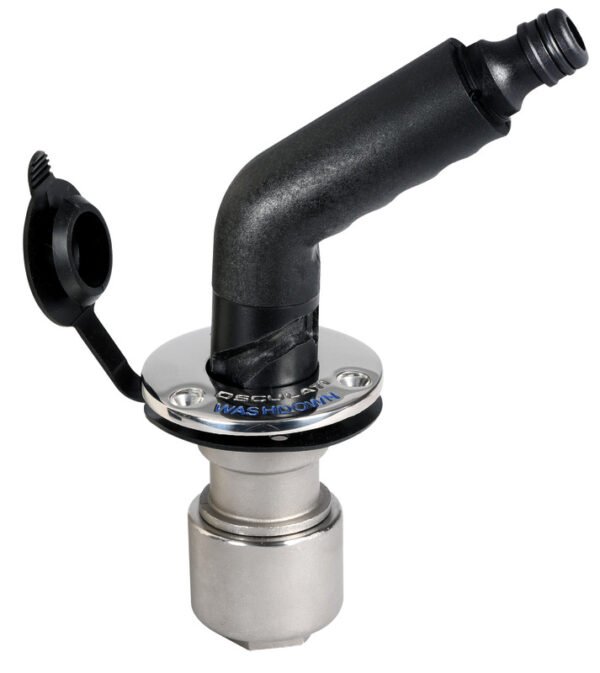 Bayonet flush fitting for washdown