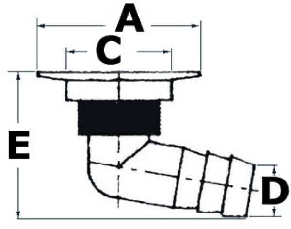 EN_17.399.90b Shower/cockpit nylon drainers