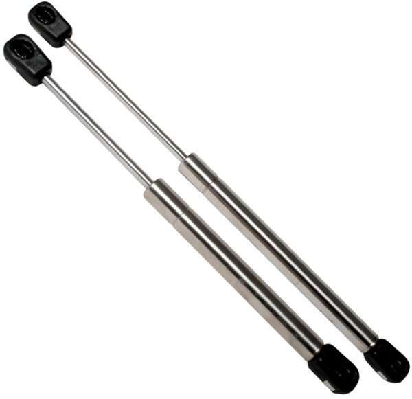 EN_38.020.xx Stainless steel gas spring with ball head
