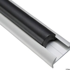Bumper fenders with anodised aluminium base