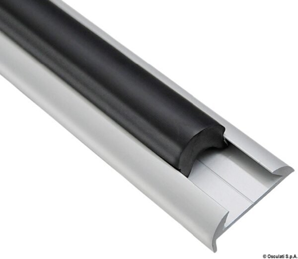 Bumper fenders with anodised aluminium base