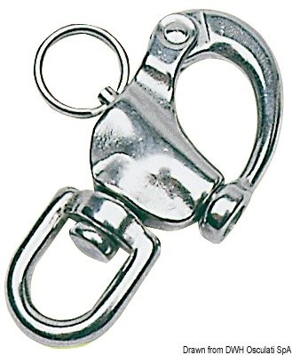Snap-Shackles for spinnaker