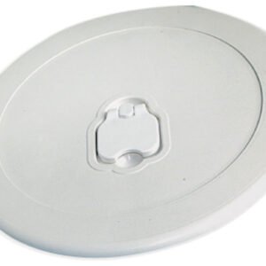 Hatch fitted with hidden screws and cam cover locking (Part No: 20.845.00)