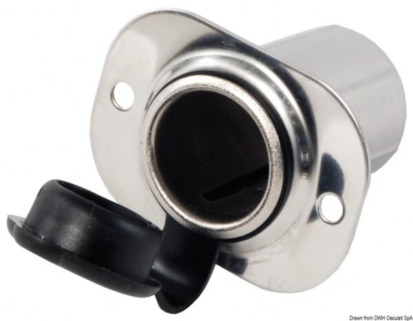 Socket for cellular phones or lighters (Part No: 14.518.00)
