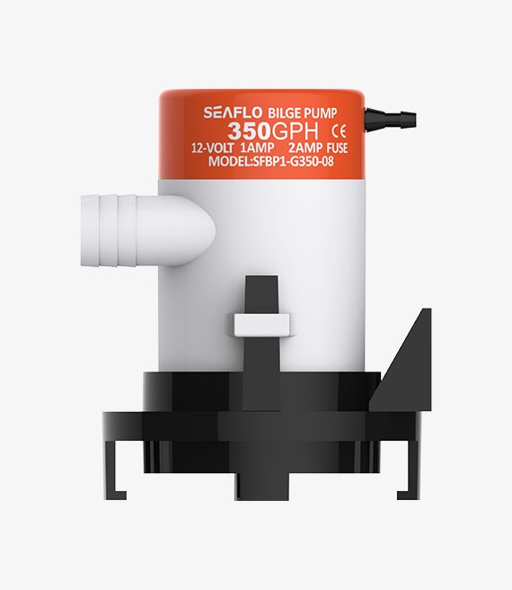 Model -SFBP1-G350-08-08 Series 350GPH Seaflo Bilge Pump 12V