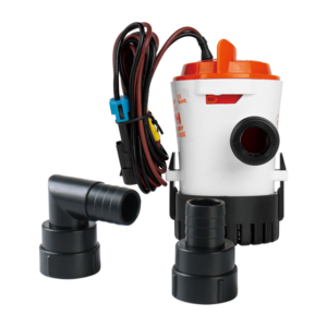 1-2212221G050194 Model -SFBP1-G800-03-03 Series 12V 800GPH Seaflo Bilge Pump/Side Mounting Strainer Base