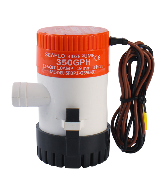 Model -SFBP1-G350-01-01 Series 350GPH Seaflo Bilge Pump