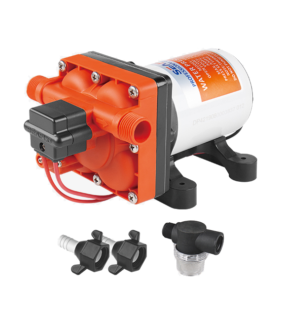 Model -SFDP2-030-055-42-Diaphragm Pump (Short) 24v Seaflo