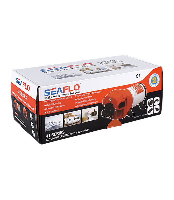 Model -SFDP2-033-035-41-DC Diaphragm Pumps (Short) 24v Seaflo