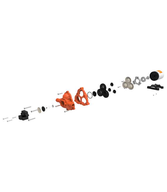 Model -SFDP2-028-045-33 - DC Diaphragm Pump 24v Seaflo