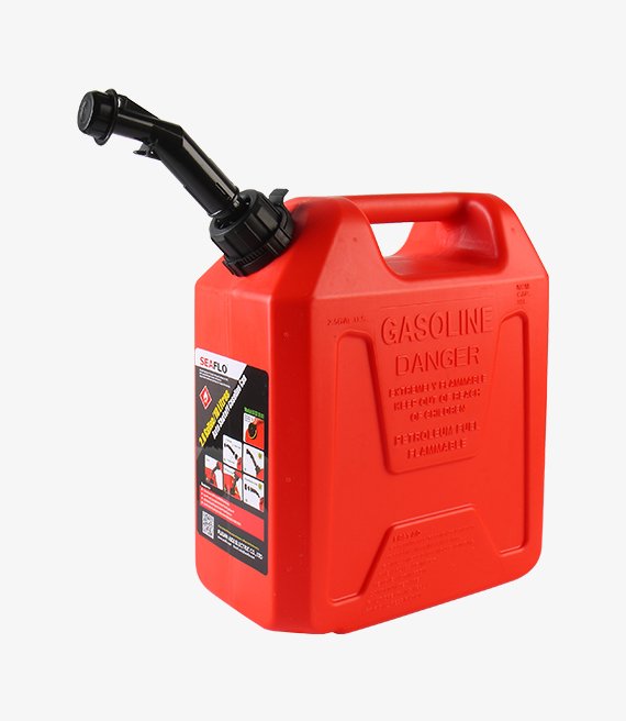 Auto Shut Off Gasoline Cans