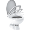 Model -SFMTE2-04-R-24V-SEAFLO Quiet Flush Electric Toilet-Seawater(Regular)