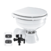 Model -SFMTE1-03-12V-SEAFLO Quiet Flush Electric Toilet-Freshwater(Compact)