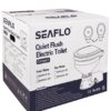 Model -SFMTE1-03-12V-SEAFLO Quiet Flush Electric Toilet-Freshwater(Compact)