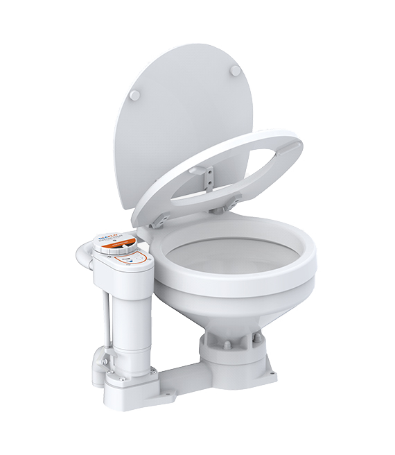Model -SFMTE2-02-R-24V-SEAFLO ELECTRIC CONVERSION MARINE TOILET