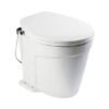 Model -SFMTE1-08-12V-20A-SEAFLO Deluxe Flush Electric Toilets-Smart Flushing