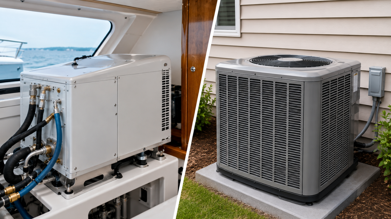Difference Between Marine AC and Residential AC